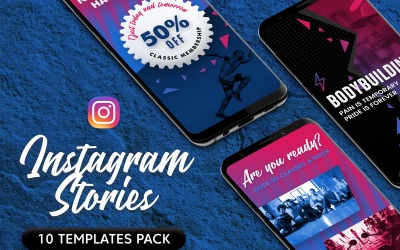 Instagram故事- Gimnasio y Fitness