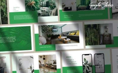 Arbete - Home &amp;amp; Interior Google Slides Template