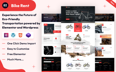 电子自行车租赁WordPress主题:彻底改变您的自行车租赁业务