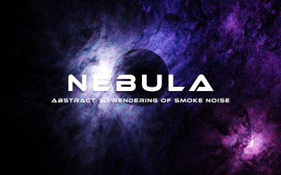 Abstrakt Nebula bakgrund 6