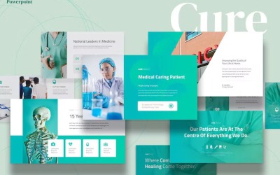 Cure - Medische Powerpoint-sjabloon