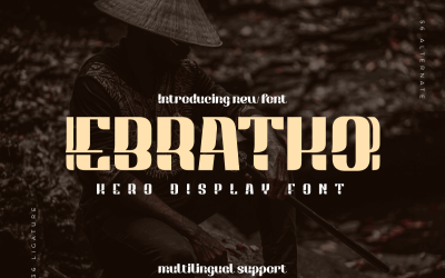 EBRATHO | Hero-Schriftart anzeigen