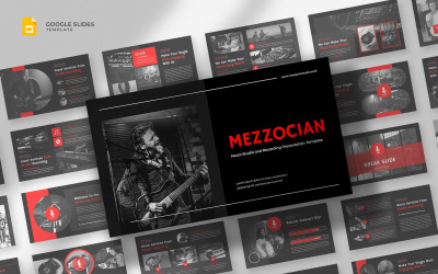 Mezzocian – hudební produkční a nahrávací studio Šablona Prezentací Google