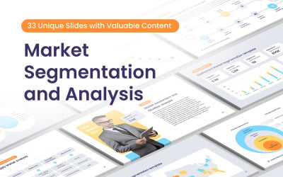 Marktsegmentierung und -analyse für PowerPoint
