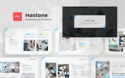 Hastane—Powerpoint医疗模型