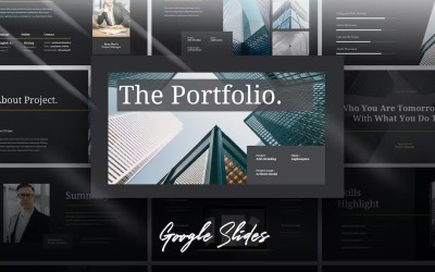 Hyra - Portfolio Google Slides Mall