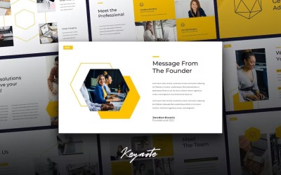 HIVE - Modern Business Keynote Template