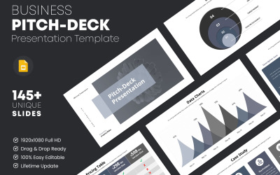 Pitch Deck -谷歌幻灯片演示布局