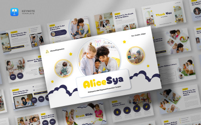 Alicesya - Keynote-mall för barn och dagis
