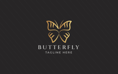 蝴蝶专业版Logo模板