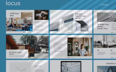 Locus - Simple Keynote Template