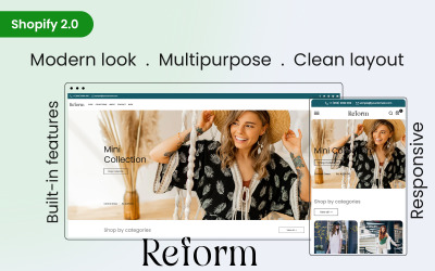 Réforme - Meilleur thème Sopify pour vêtements