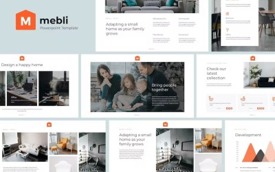MEBLI – Einfache und elegante Powerpoint-Vorlage