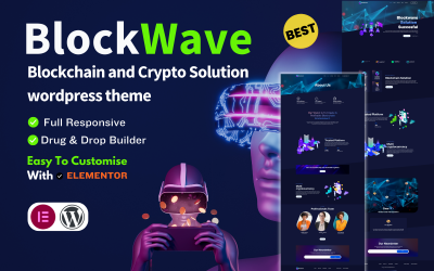 blockwave加密解决方案wordpress主题