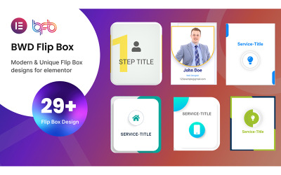 Complemento Flip Box WordPress para Elementor