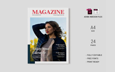 Lifestyle Magazine Template 02