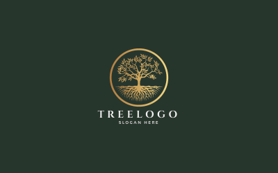 Tree Pro Logo Vector Template