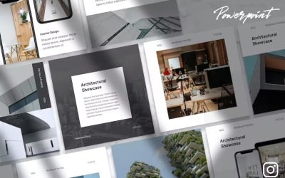 Noil - Kit de arquitetura para Instagram Powerpoint