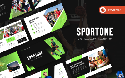 Sportone - Sports Academy PowerPoint šablony