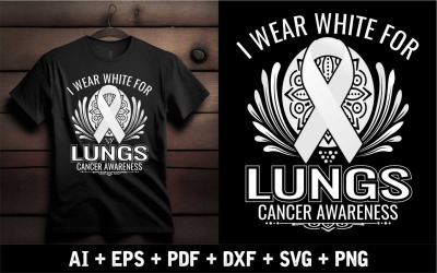 Я ношу біле для поінформованості про рак легенів
