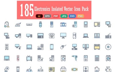 Elektronica Vector Icon Pack