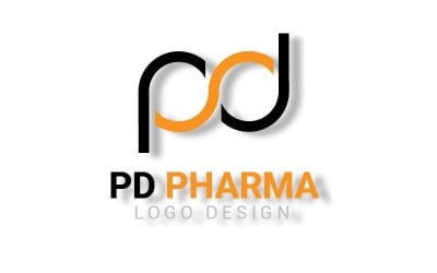 Logo listu PD i uniwersalny szablon logo