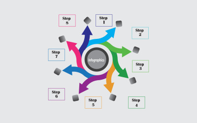 Simple infographic element design