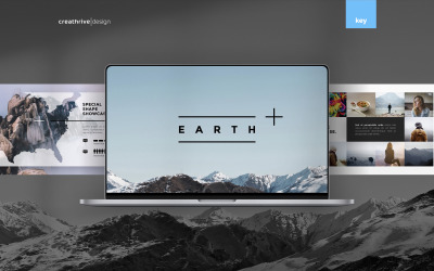 地球Keynote-presentatiesjabloon