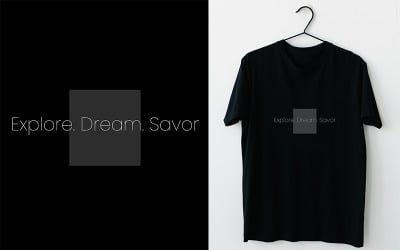 T-shirt - Minimal T-shirt design