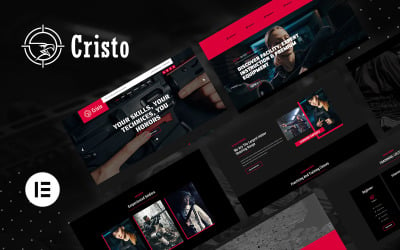 Cristo — тема WordPress для тренировочного лагеря и стрелкового клуба