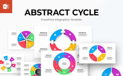 Abstract Cycle Infographics PowerPoint Template