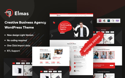 Elmas - Creative Business Agency WordPress-tema