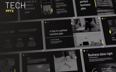 Servir - Dark Theme Agency Powerpoint