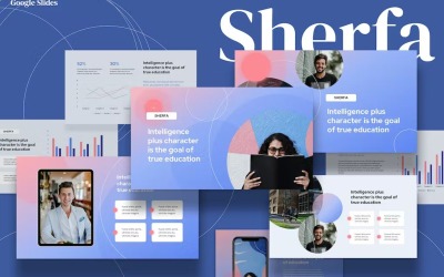 Sherfa - 教育 谷歌的幻灯片 Template