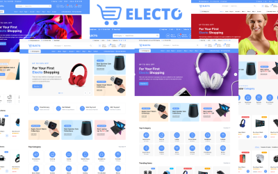 Electo – Elektronikai e-kereskedelmi HTML5-sablon