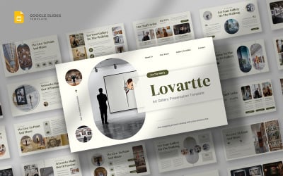Lovartte -艺术画廊谷歌幻灯片模板