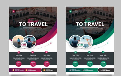 旅游传单设计模板和旅行社传单模板设计思路