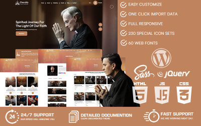 Churchly - Church WordPress Theme