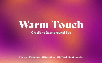 Varm Touch Gradient Bakgrund