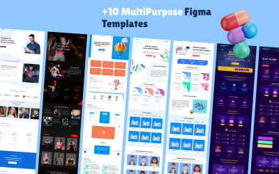 FigmaCraft: paquete de plantillas creativas multipropósito para Figma, todo en uno