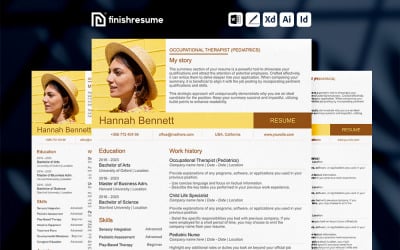 Occupational Therapist Resume Template | Finish Resume