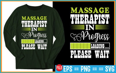 Massage Therapist In Progress Loading Please Wait