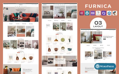 Furnica — адаптивная тема WooCommerce для домашнего декора, мебели, искусства и ремесел