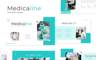 Medicaline - orvosi Powerpoint sablon