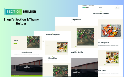 Section Builder - Shopify Section &amp;amp; Theme Builder