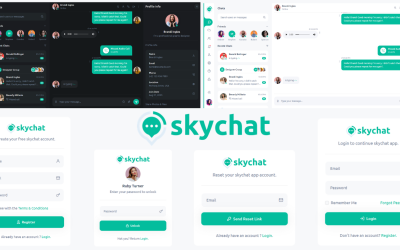 Skychat - Chat App HTML5 Template