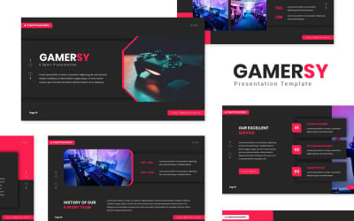 Gamersy -模型和运动谷歌幻灯片