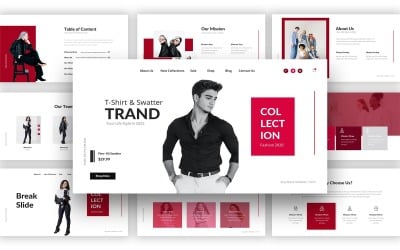 T-Shirt Store Powerpoint Template