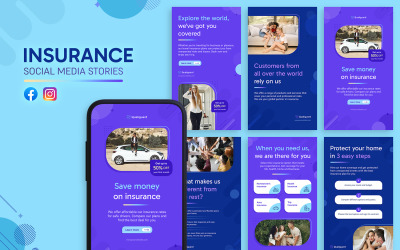 Instagram Stories - Försäkring