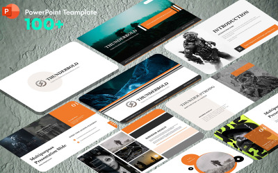 Thunder-Bold PowerPoint Presentation Template